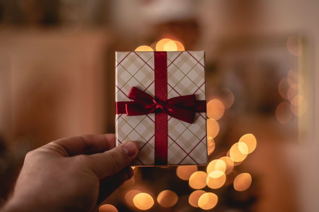 Cadeau met een persoonlijke boodschap